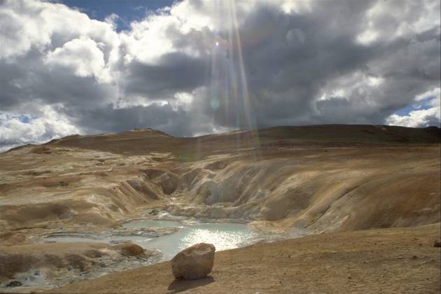 Hot spring of Leirhnjúkur