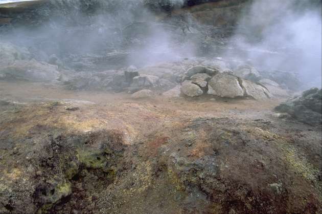 Schwefelquelle am Leirhnjúkur