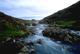 River from geothermal power plant