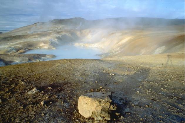 Leirhnjúkur in the morning