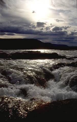 Oberhalb des Goðafoss