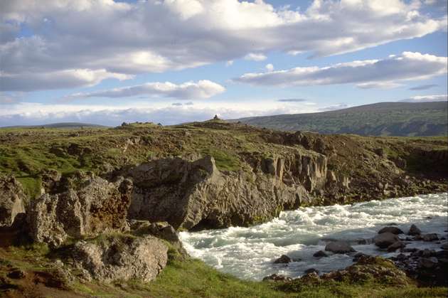 Nach dem Goðafoss