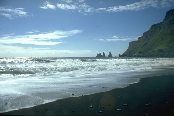 Reynisdrangar at morning