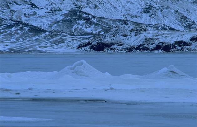 Eisformen im Kleifarvatn