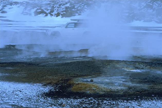 Am Ufer des Kleifarvatn