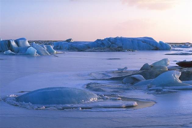 Jkullsarlon in clear air